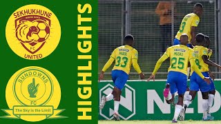 Sekhukhune United vs Mamelodi Sundowns Goals & Highlights | DSTV Premiership