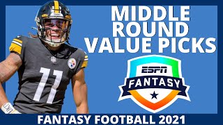 Top Middle Round Value Picks - 2021 Fantasy Football