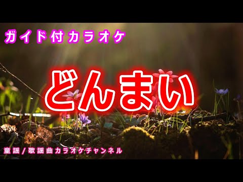 【カラオケ】どんまい　NHK Eテレ「おかあさんといっしょ」ソング　作詞：みやざきみえこ　作曲：黒田亜樹【リリース：1994年】