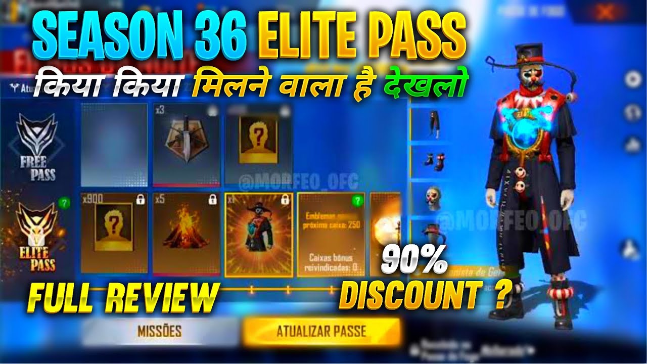 New Elite Pass Free Fire 2021 || All Season ELITE PASS Full Video | New Elite pass Free fire