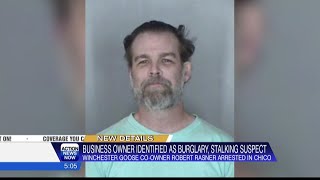 Co-owner of The Winchester Goose in Chico arrested by Chico Police for felony stalking