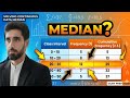 Median of Continuous Data Made Easy | Step-by-Step Method with Examples