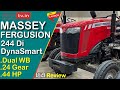 New massey ferguson 244 dynasmart tractor review and spec    tractortv1 tractortv massey244