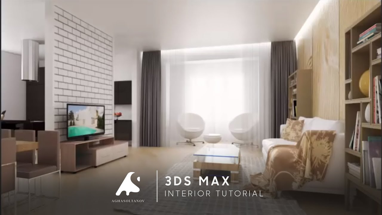 3d Max Interior Design Modeling Tutorial Vray Photoshopcameraraw Hd