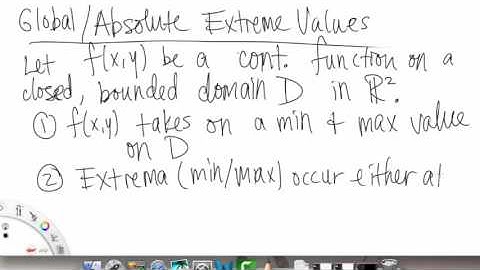 Optimization | Overview pt 3 | Multivariable Calculus for Sci & Eng | Griti