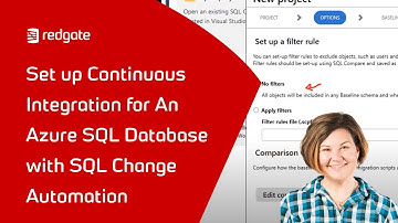 Set Up Continuous Integration for Azure SQL Database with SQL Change Automation
