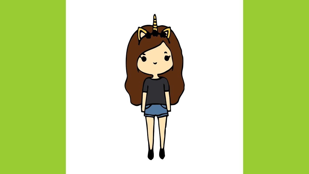 How To Draw Tumblr Chibi Unicorn Girl Youtube Kawaii Roblox Girl Tumblr Kawaii Roblox Girl Tumblr How To Draw Tumblr Chibi Unicorn Girl Youtube