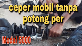 Cara ceper mobil tanpa potong per