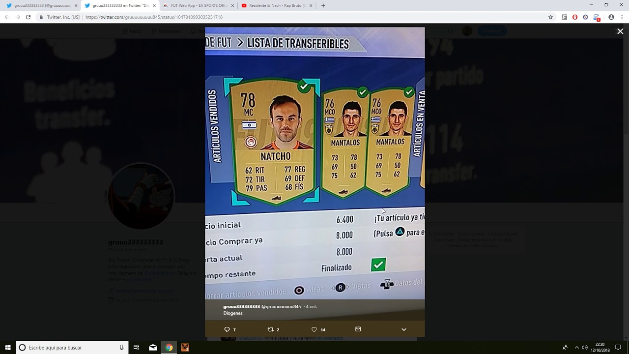FIFA 19 TRADEO I HACERSE RICO CON EL MÉTODO DE DIOGENES.