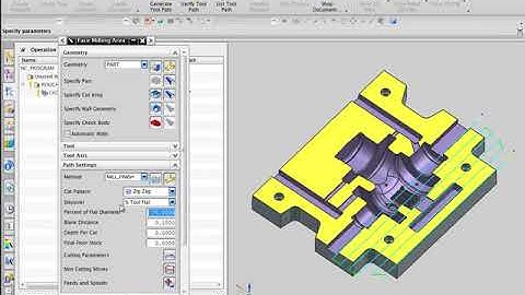 Solid Edge  CAM Express Face Milling Without Boundaries  - Shubban Technologies -  79049 69667