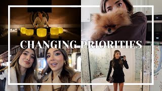 CHANGING MY PRIORITIES | Amelia Liana