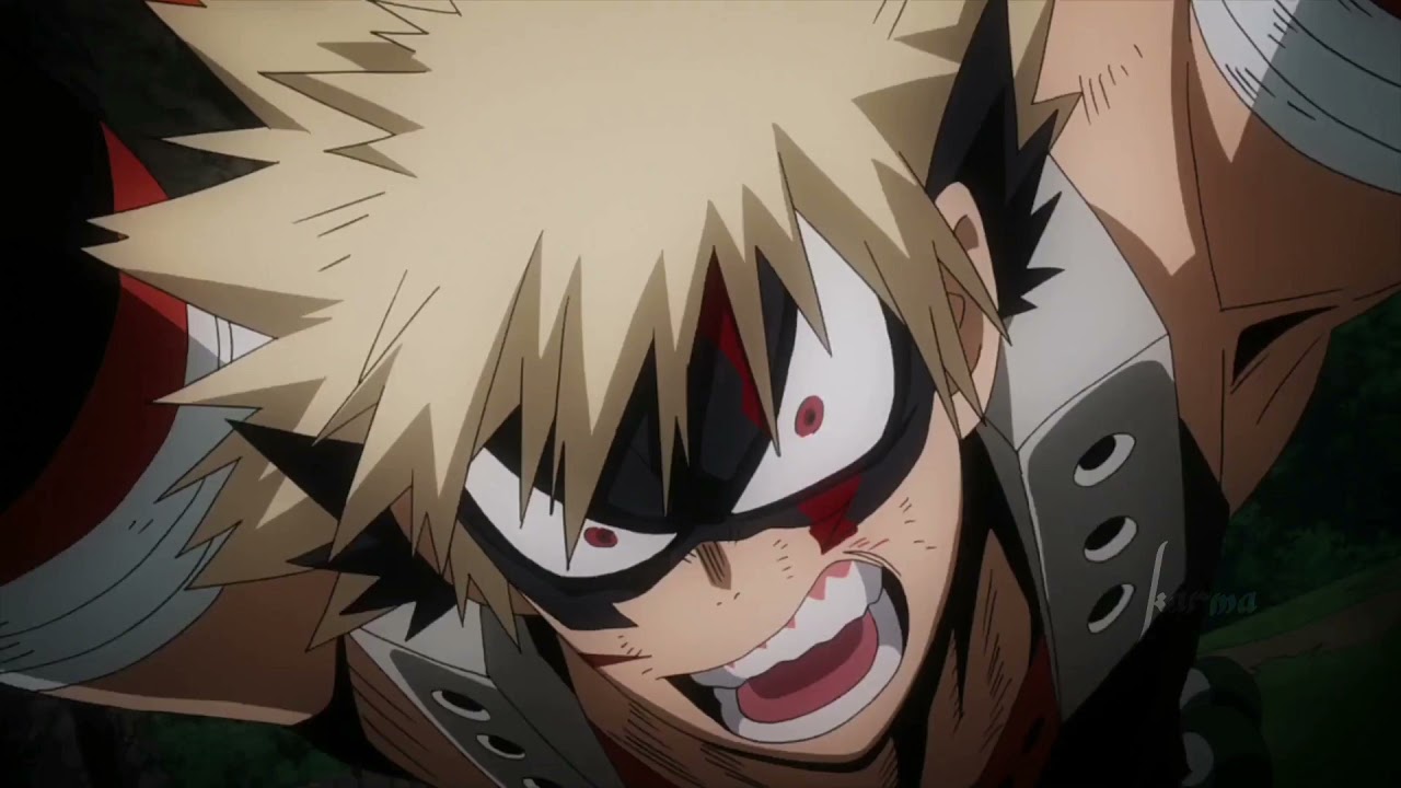 bakugo katsuki saying shine/die at 38 seconds - YouTube