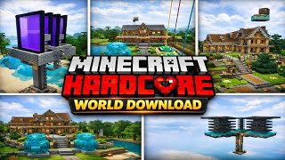 🔥 2000+ Days Minecraft Hardcore World Download (MCPE) | Ultimate Survival World
