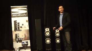 sinclair audio tower speakers