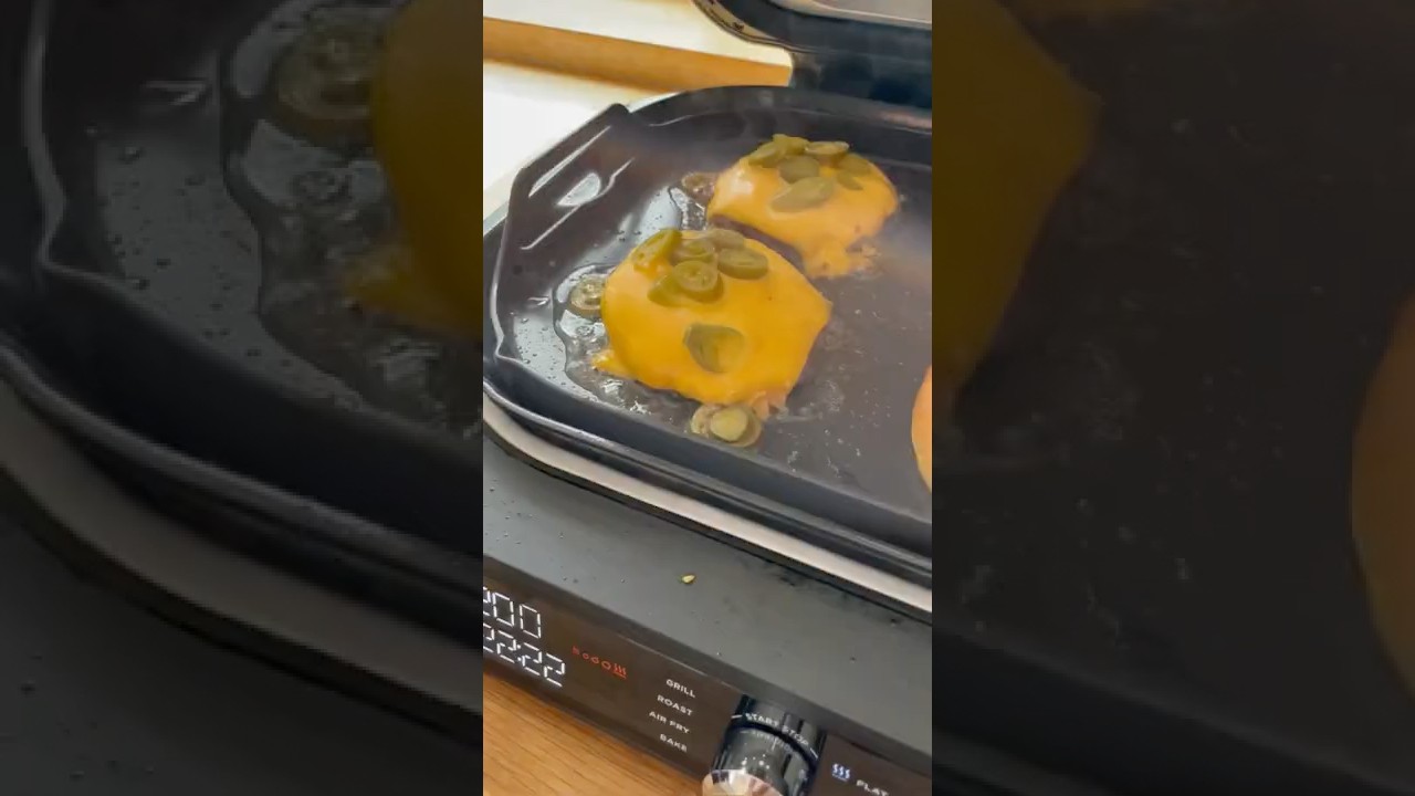 Ninja foodi max grill smash burgers YouTube