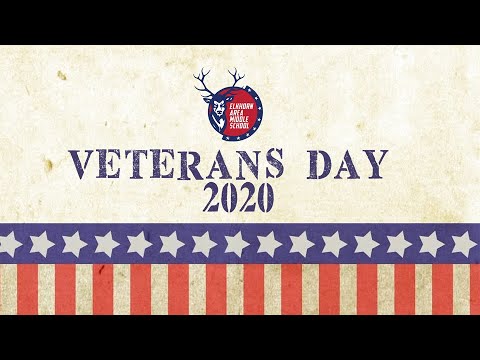 Elkhorn Area Middle School - 2020 Veterans Day Assembly