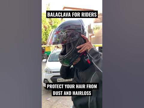 PROTECT YOUR HAIR | BALACLAVA FOR RIDERS - YouTube