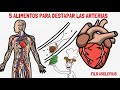 5 ALIMENTOS PARA DESTAPAR LAS ARTERIAS