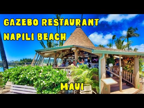 Gazebo Restaurat and Napili Beach. Maui's Best Breakfast & Snorkel Beach