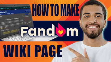 How to Make Fandom Wiki Page (2025)