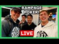 OUR BIGGEST STAKES EVER VS RAMPAGE POKER (LIVE!!!) - Poker Vlog 19