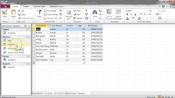 CAT 12 Database Office   29 Problem Solving Using Databases
