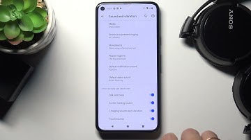 How to Activate/Deactivate Touch Sounds on GOOGLE Pixel 5 – Sound Settings
