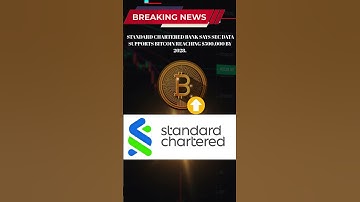 Standard Chartered Bank says SEC data supports Bitcoin reaching $500,000 by 2028.