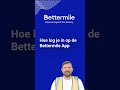 Hoe log je in op de bettermileapp