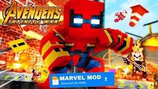 Marvel Fisk's Mod Latest Minecraft PE | 2025 | #minecraft #addon