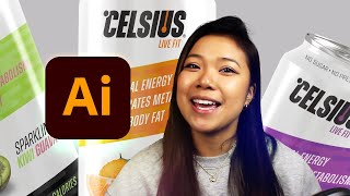 Redesigning a Logo From Scratch | Energy Drink screenshot 5