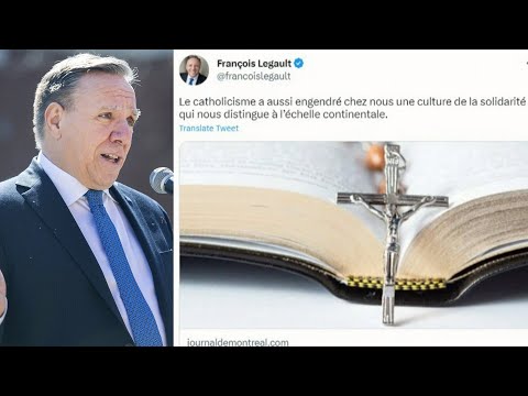 Premier Legault accused of hypocrisy with Catholicism 'Culture of Solidarity' tweet