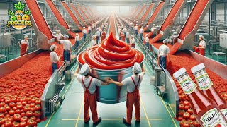 How Heinz Tomato Ketchup Is Made | Tomato Ketchup Factory Process by Process Zone  22,045 views 2 weeks ago 8 minutes, 53 seconds