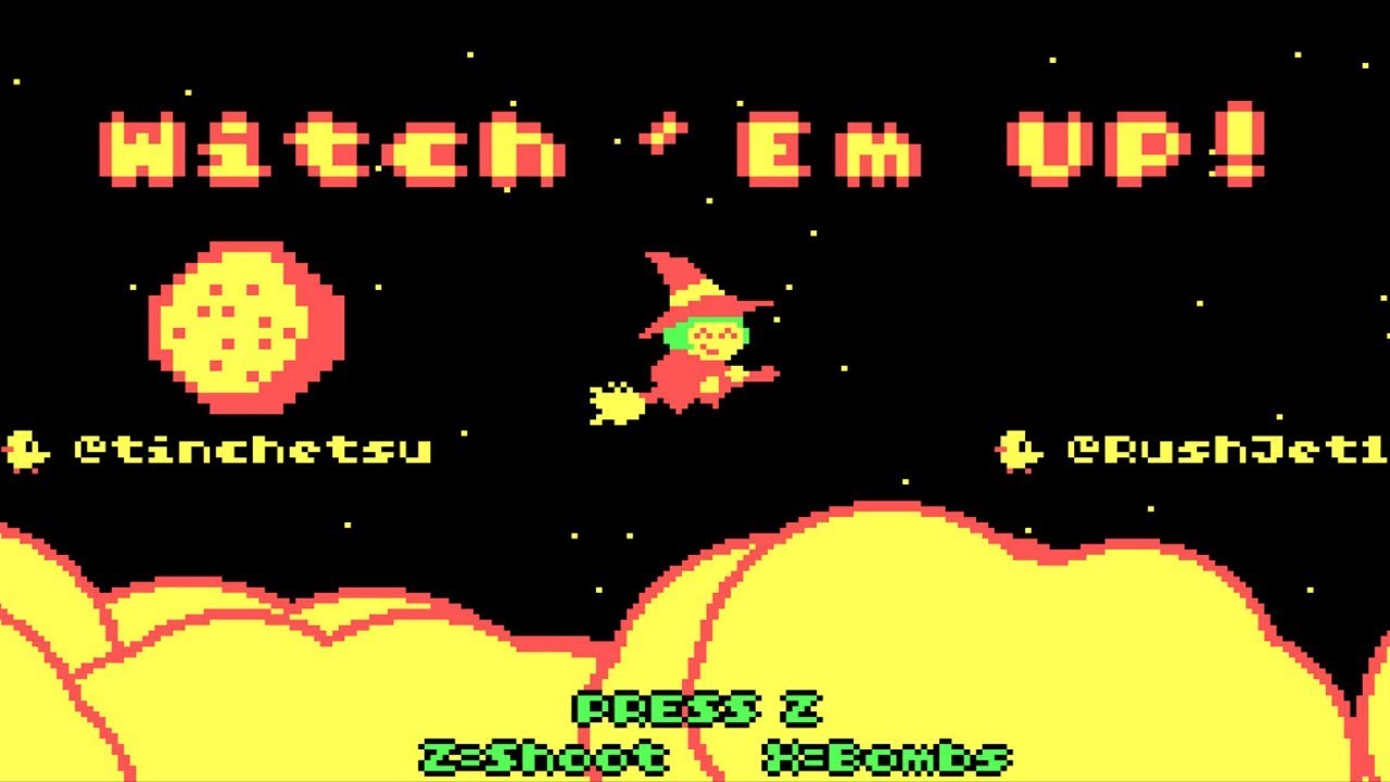 RushJet1 - The Jungle from Witch 'Em Up (0CC-FT N163 Cover Oscilloscope View)