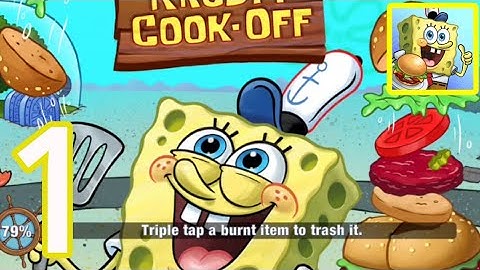 SpongeBob: Krusty Cook-Off - Gameplay Walkthrough Part 1 - Trailer (iOS, Android)
