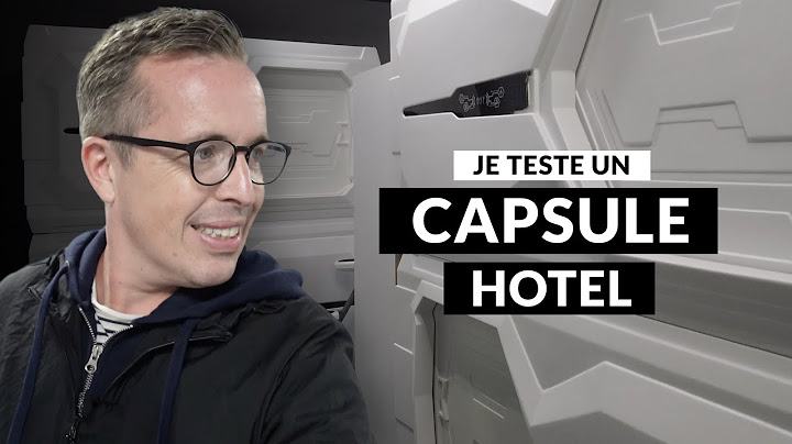 JE TESTE UN CAPSULE HOTEL : Je vous emmène dans la capsule de 2 m² dans laquelle je vais dormir 😴