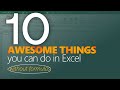 10 awesome things you can do in Excel - WITHOUT any formulas or pivots