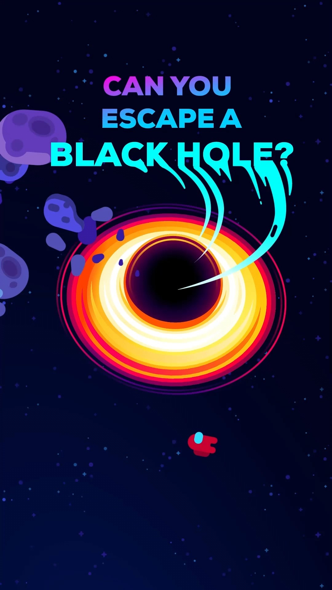 Can You Escape a Black Hole? #kurzgesagt #shorts