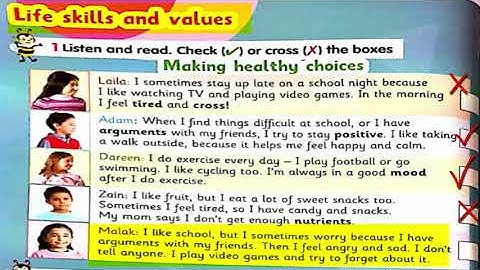 connect plus primary 3 | Term 1 | Unit 2 ( body matters ) | Lesson 4