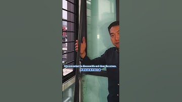 Open doors and windows Internally Install child safety screens.#qiangning