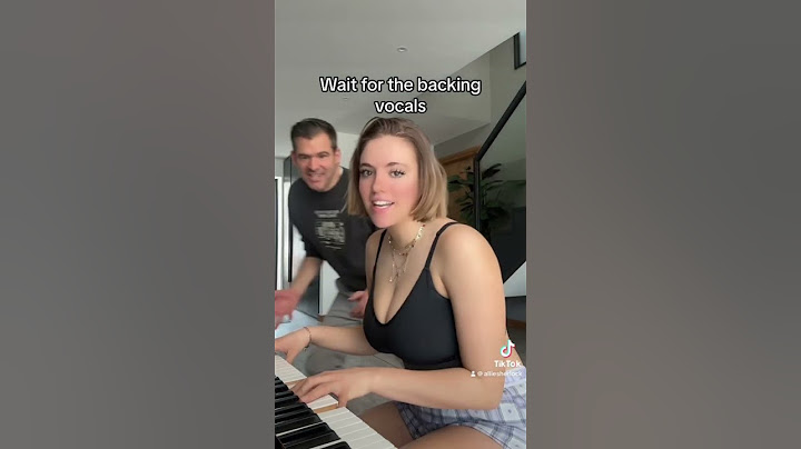 Wait for my dads backing vocals #music #singer #duet