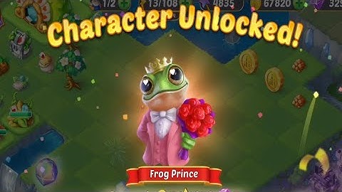 New Character Unlocked ( frog prince ) - Evermerge