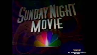Famous [190NC139] NBC Sunday Night Movie Deception a Mothers Secret Bumper Commercial Wealth
