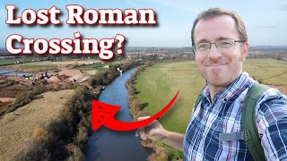 How Did Romans Cross a River  The Thames! (Near Dorchester).