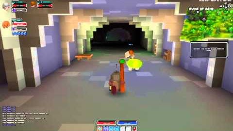 Cube World First Dungeon Run!