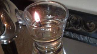 Improvised Vegetable Oil Lamp for Emergencies