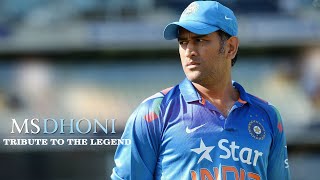 Thank You MS Dhoni | A Tribute to MS Dhoni | Live Match IND VS PAK 2020