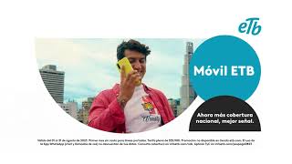 Pórtate a Móvil ETB ahora más cobertura nacional y mejor señal. screenshot 5