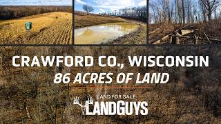 86 Acres Driftless Hunting Land | Crawford County WI | Food Plots & Proven Whitetails