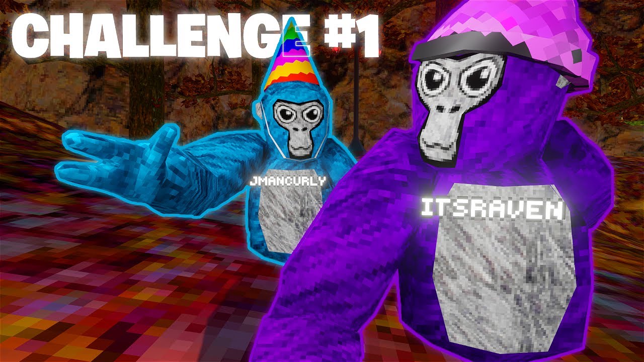 I CHALLENGED GORILLA TAG YOUTUBERS...